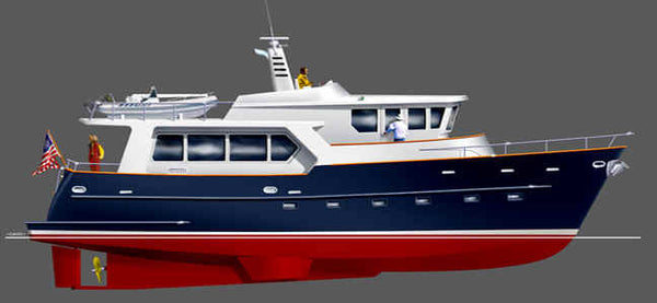 Boat Cutting files & plans 46' - 64'