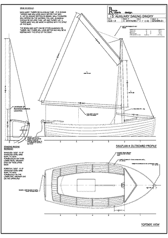 Roberts 15 - aluminum clinker dinghy