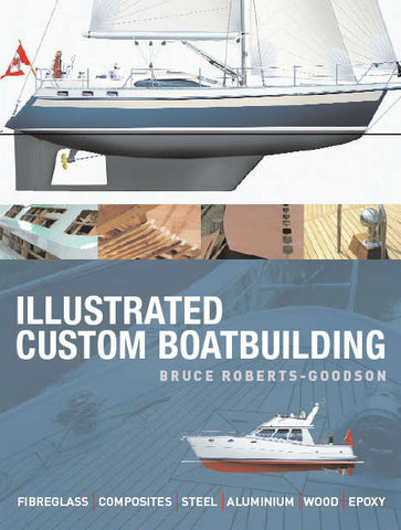 Book-Hardcover: Illustrated Custom Boatbuilding