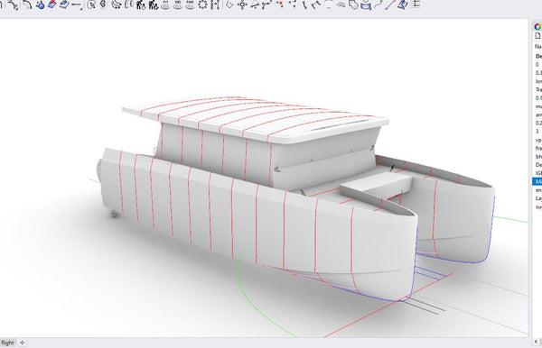 Boat Cutting Files And Building Plans 36-40'