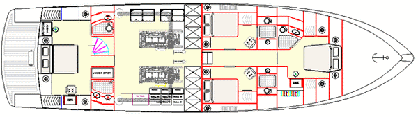 EURO 1900 / 2000 - Motor Yacht KIT or boat plans & Cutting Files