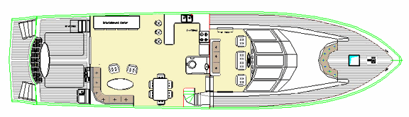 EURO 2300 - Motor Yacht STEEL or ALUMINUM KIT or boat plans & Cutting Files