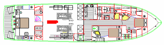 EURO 2300 - Motor Yacht STEEL or ALUMINUM KIT or boat plans & Cutting Files