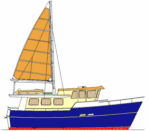 Boat Cutting Files And Building Plans 41-50'